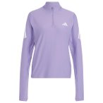 adidas - Women's ADI365 Running Iconic Half Zip - Laufshirt Gr S lila