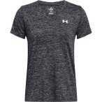 UNDER ARMOUR Damen Shirt TECH SSV- TWIST, Größe L in Grau