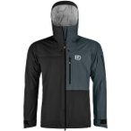 ORTOVOX Herren Funktionsjacke 3L ORTLER JACKET M, Größe XL in Schwarz