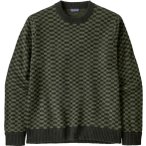 Patagonia Recycled Wool-Blend Herren Pullover ( Dunkelgrün L Größe,)