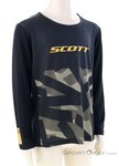 Scott Vertic Delta Kinder Bikeshirt langarm-Schwarz-S