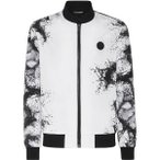 PLEIN SPORT Bomberjacke SPLASH EXTREME, Größe 3XL in Weiß