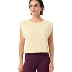 Mandala Relax Fit Damen T-Shirt ( Gelb M)