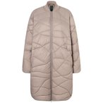 LangerChen Mantel Stratfort Parka Damen  Winterjacke beige Größe M Lifestyle  