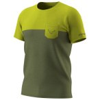 Dynafit - Transalper Pocket S/S Tee - Laufshirt Gr S oliv
