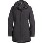 VAUDE Damen Idris 3in1 Parka III, Größe 38 in Schwarz