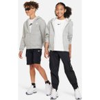 NIKE Kinder Unterjacke K NSW CLUB FLC HD FZ LS LBR, Größe M in Grau