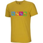 Ocun Pop Art Shoes Tee oil yellow/XXL