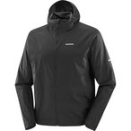 Salomon Sense Aero Wind  Herren  Windbreaker schwarz Größe M   Klein verpackba