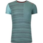 ORTOVOX Damen Unterhemd 185 ROCK'N'WOOL SHORT SLEEVE W, Größe S in Grün