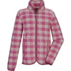 KILLTEC Kinder Unterjacke KOW 243 GRLS FLC JCKT, Größe 164 in Rot