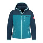 Trollkids - Kid's Stavanger Jacket - Fleecejacke Gr 164 blau/türkis