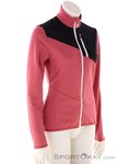Löffler Midjacket Stretchfleece Damen Fleecejacke-Pink-Rosa-34