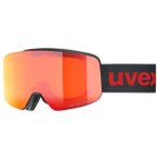 Uvex - Kid's Pwdr Full Mirror S2 (VLT 29%) - Skibrille rot