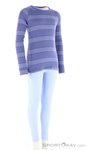 Odlo Active Warm Set Long Kinder Funktionsbekleidung-Blau-152