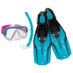 Mares - Kid's Set Nateeva Keewee - Schnorchelset Gr XS - 8-14 Years aqua
