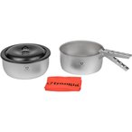 Trangia Tundra Set II Duossal Kochset  Camping Kochgeschirr silber Größe ONE S
