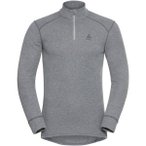 ODLO Herren Unterhemd BL TOP Turtle neck l/s half zi, Größe XXL in Grau