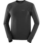 Salomon Essential Lightwarm Crewneck  Herren  Pullover schwarz Größe XL Trekki