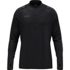 JAKO Herren Pullover Ziptop Light Flow, Größe XL in Schwarz