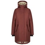 Stoic - Women's ArvikaSt. Wool Pile Parka - Parka Gr L rot/braun