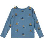 Finkid Kinder Juhannus Sun Longsleeve (Größe 100 , blau)