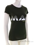 Martini High Fly Damen T-Shirt-Oliv-Dunkelgrün-M