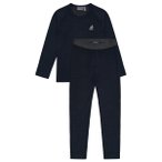 Color Kids - Kid's Ski Underwear with Wool - Merinounterwäsche Gr 116 blau