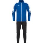 JAKO Damen Sportanzug Trainingsanzug Polyester Power, Größe 44 in Blau
