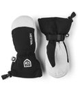 Hestra - Skihandschuhe aus Leder - Mitt Army Leather Heli Ski Jr. Black  aus Led