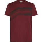 Icebreaker Merino 150 Tech Lite Getaway Herren T-Shirt ( Dunkelrot XXL)