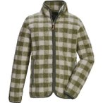 KILLTEC Kinder Unterjacke KOW 244 BYS FLC JCKT, Größe 176 in Grün