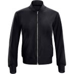 WINSHAPE Damen Functional Comfort Bomber Jacket J007C, Größe XS in Schwarz