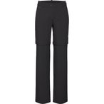Mammut Hiking V Zip Off Hose Damen  Softshellhose schwarz Größe S Trekking  El