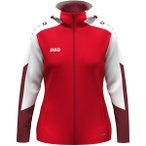JAKO Damen Kapuzensweat Kapuzenjacke Dynamic Damen, Größe XL in Rot