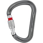 Petzl William Screw-Lock Schraubkarabiner, grau