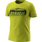 Dynafit Transalper Graphic  Herren  T-Shirts gelb Größe L Trekking  Elastisch 