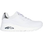 SKECHERS Damen Freizeitschuhe UNO-SHIMMER AWAY, Größe 41 in Weiß