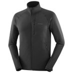 Salomon - Essential Lightwarm - Fleecejacke Gr S schwarz/grau