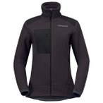 Norrøna - Women's Trollveggen Warm3 Jacket - Fleecejacke Gr L grau