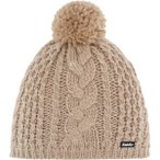 EISBÄR Damen Mütze Afra Pompon, Größe ONE SIZE in Braun
