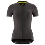 Craft - Women's ADV Endur Jersey - Radtrikot Gr S grau/schwarz