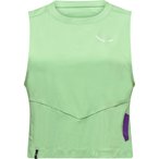 Salewa Pedroc Dry Light Top Damen  Tanktops gruen Größe L Trekking  Schnell tr