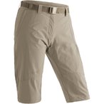 Maier Sports Kluane Capri Hose Damen  Kurze Hosen beige Größe S Camping  Wasse