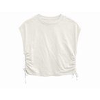 Mazine Tie Detail  Damen  T-Shirts weiss Größe M Lifestyle  Hautfreundlich