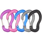 Munkees Karabiner mit Drahtschnapper "Ohr"  Schlüsselanhänger pink Größe One