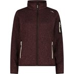 CMP Strick Fleece  Damen  Fleecejacke rot Größe L Trekking  Atmungsaktiv