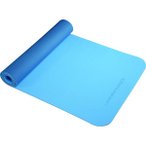 DEUSER Yoga-Matte (TPE) - hellblau/dunkelblau, Größe ONE SIZE in Blau