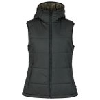 Stoic - Women's MountainWool200 StorboSt. Hooded Vest - Winterweste Gr XS grau/s