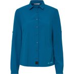Vaude Rosemoor IV  Damen  Blusen blau Größe L Trekking  Insektenschutz